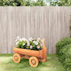 vidaXL 364227 Wooden Cart