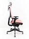THESIS S8 Office Chair with Adjustable Arms Coral Red