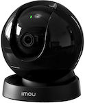 Imou Rex 3D IP Surveillance Camera Wi-Fi 5MP Full HD+ with Two-Way Communication in Black Color
