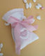 Pennie Fabric Pouch for Gift Pink 11.5x17cm.