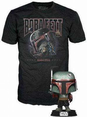 Funko Pop! Tees Movies: Star Wars The Mandalorian - Boba Fett (S)