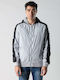 Jacke Bomber Winddicht Grey / Black