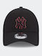 9forty Adjustable Cap Jockey Black