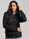 Superdry Essential Logo Women's Hooded Sweatshirt Black