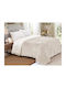 Linea Home Duvet Cover Double 210x230cm Hairy Ecru