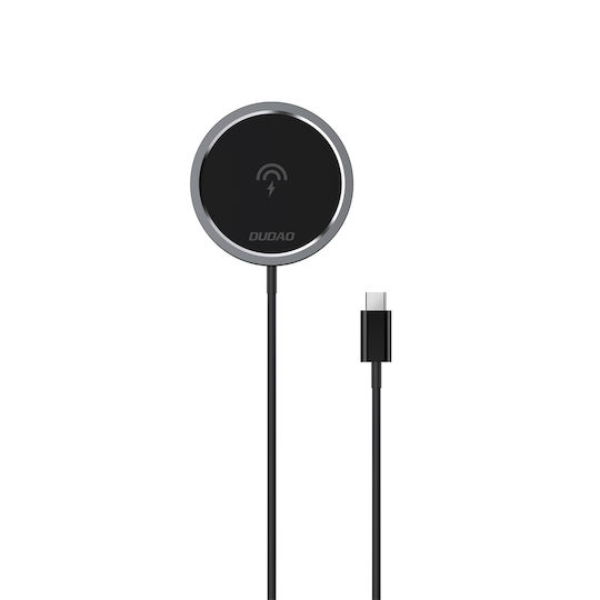 Dudao Φορτιστής Magsafe 15W Power Delivery Μαύρος (A12XS)