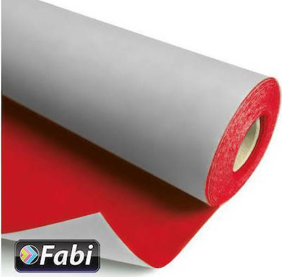 Fabi Samtpapier Kein Muster Rot 70x100cm