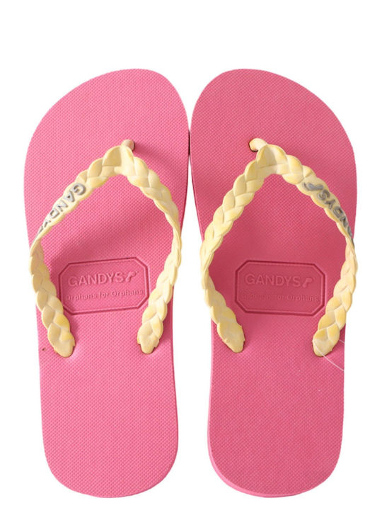 Flip flops Gandys Rubber flip flops MIAMI-miamipink Women's