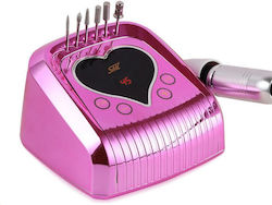 SML Nagelfräser Strom 68W Fuchsie mit Pedal mit...