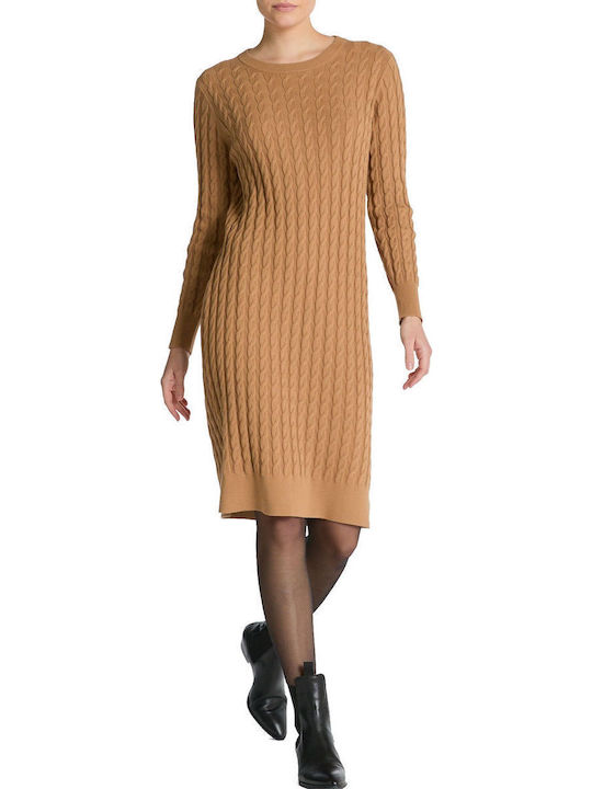Gant Summer Midi Dress Beige 4502007-213 | Skroutz.mt