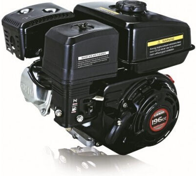 Loncin G 200 F/H (W) Gasoline Engine 4 Stroke 196cc 6hp Maximum Revolutions 3600rpm Horizontal Axis with Cone