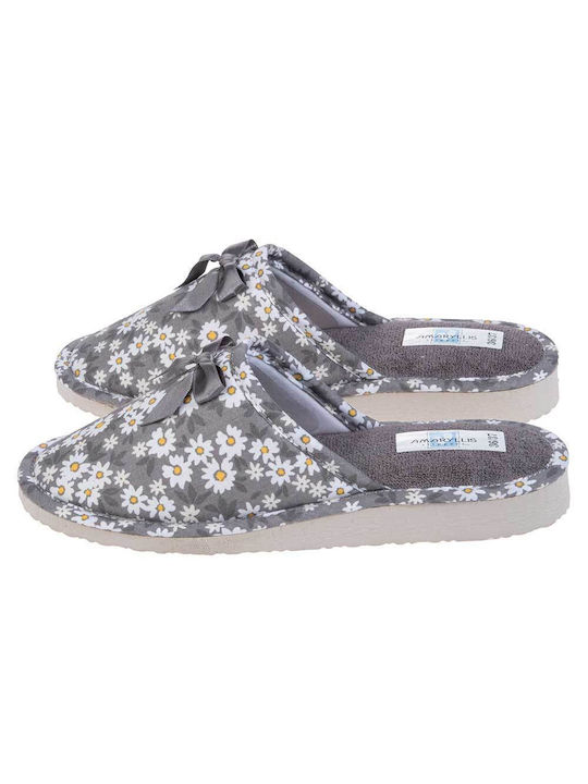 Amaryllis Slippers Winter Damen Hausschuhe in G...