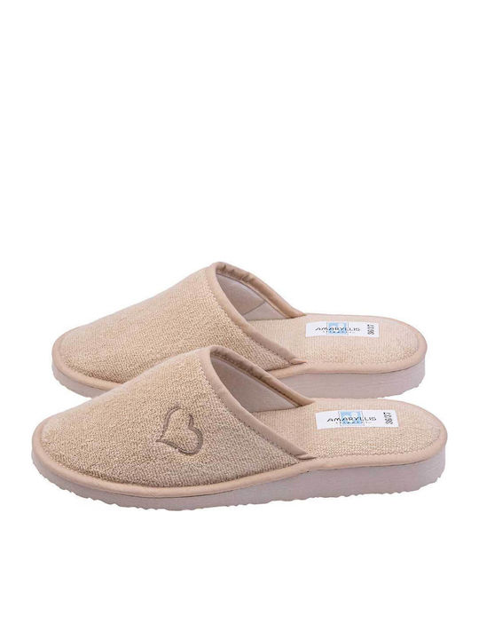 Amaryllis Slippers Зимни Дамски Чехли Бежов