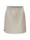 Kids Only Kids Leather Skirt Beige