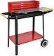 vidaXL Mantemenia Tragbar Holzkohlegrill 88cmx83cm