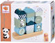 Eichhorn Stacking Toy Panda made of Wood for 12++ Months