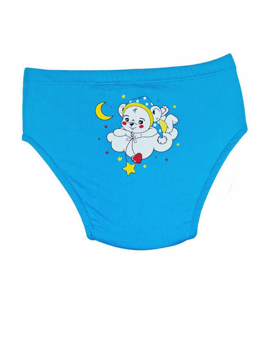 Poopes Kids Panties Light Blue 1pcs