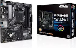 Asus PRIME A520M-A II/CSM Motherboard Micro ATX with AMD AM4 Socket