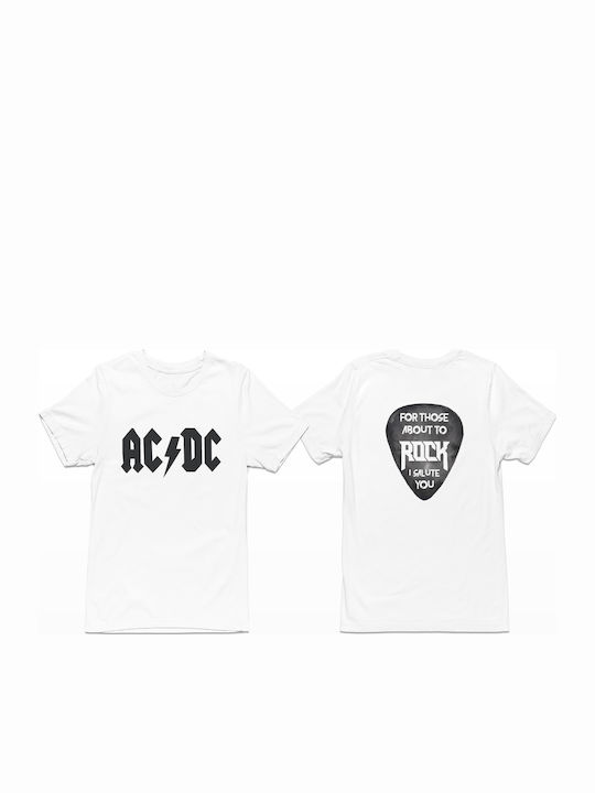 Softworld T-shirt AC/DC Weiß
