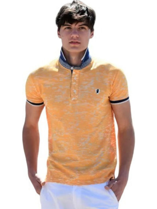 Mohicans Black Line Polo Kurzarmbluse Gelb