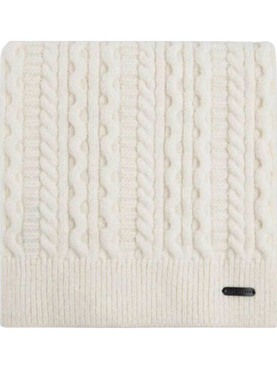Women's Knitted Scarf White