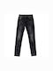 Men's Jeans Pants Elastic with Slim Fit Black
