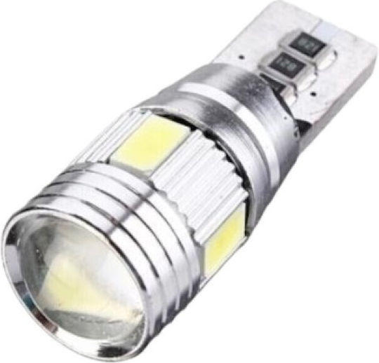 Car and Motorcycle Lamp T10 W16W W5W Canbus LED 6000K Cold White 12V 5W