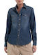 Women's Long Sleeve Shirt Blue