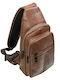 Herrentasche Sling Braun