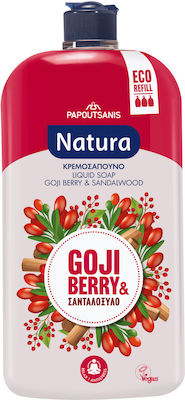 Papoutsanis Natura Creme Seife Sandelholz & Gojiberry 900ml