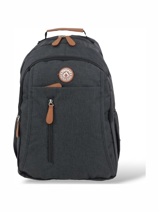 Diplomat Rucksack Wasserdicht 15Es Schwarz