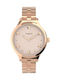 Timex Peyton Women's Watch with Pink Gold Metal Bracelet
