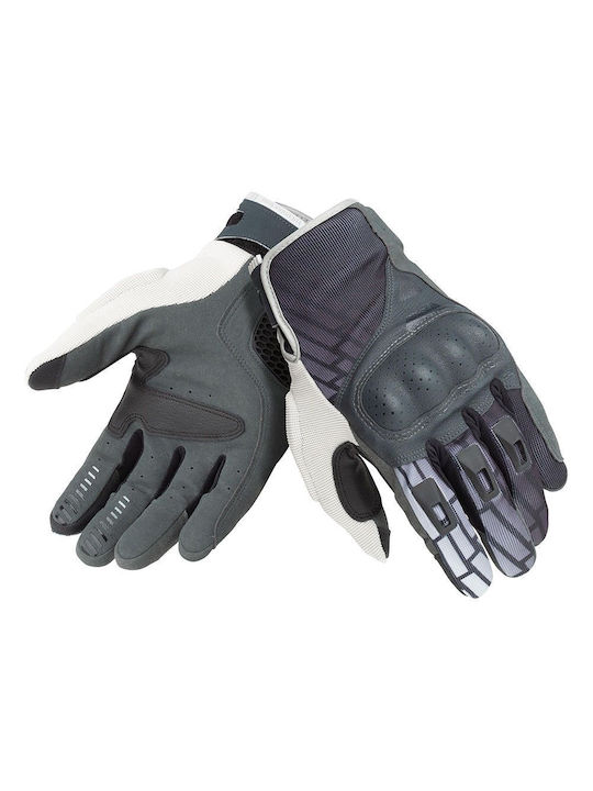 Tucano Urbano Stacca Summer Men's Motorcycle Gloves Gray