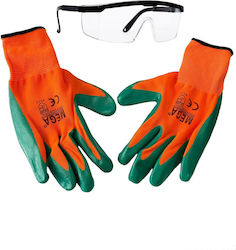 TopTech Safety Gloves Garden Orange 07658