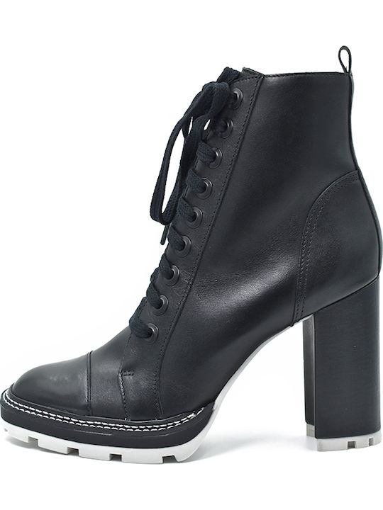 Carrano Leather Women's Ankle Boots with High H...