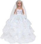 Avra Toys Fairytale Wedding Dress Haine pentru păpuși