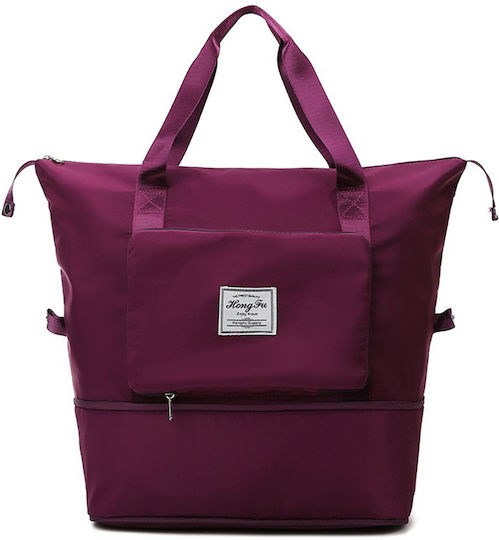 Playbags Σακ Βουαγιάζ 35lt Μωβ Υφασμάτινο Μ41xΠ22xΥ28εκ.