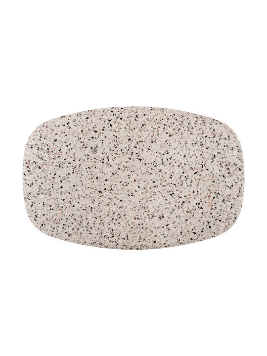 Freebox Oval Table Surface Werzalit in Beige Co...