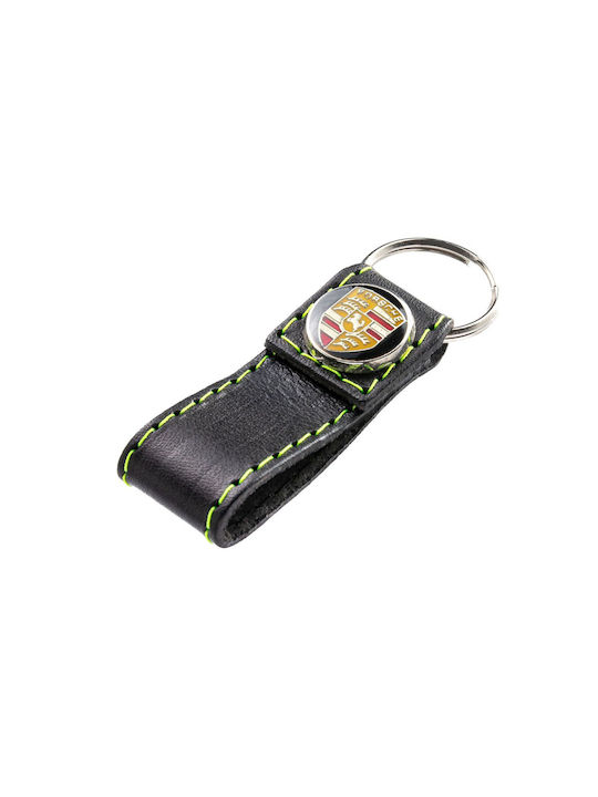 Keychain Piele Verde