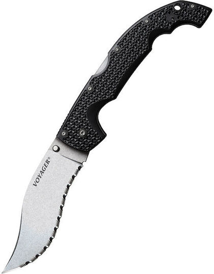 Cold Steel VOYAGER VAQUERO XL SERRATED Messer Schwarz