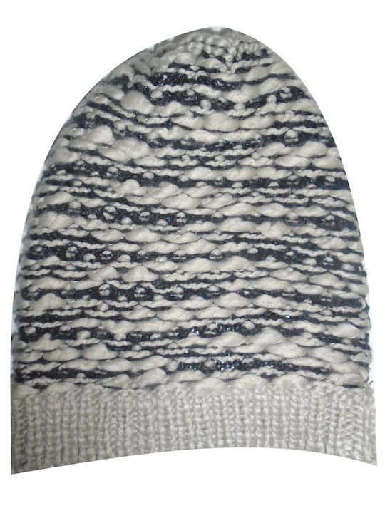 Beanie Γυναικείος Σκούφος Πλεκτός σε Μπεζ χρώμα