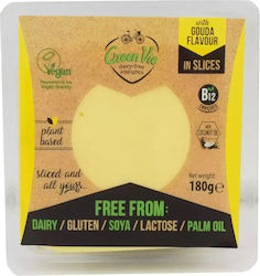 Green Vie Vegan Τυρί Gouda Σε Φέτες 180gr Green Vie Vegan Τυρί Gouda Σε Φέτες 180gr