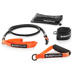 Buddyswim Λάστιχο Γυμναστικής Σωληνωτό Πολύ Σκληρό / Μέτριο με Λαβές Πορτοκαλί Buddyswim Λάστιχο Γυμναστικής Σωληνωτό Πολύ Σκληρό / Μέτριο με Λαβές Πορτοκαλί