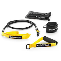 Buddyswim Λάστιχο Γυμναστικής Σωληνωτό Πολύ Σκληρό / Μαλακό με Λαβές Κίτρινο Buddyswim Λάστιχο Γυμναστικής Σωληνωτό Πολύ Σκληρό / Μαλακό με Λαβές Κίτρινο