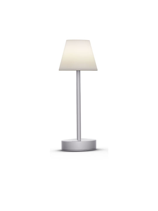 NewGarden Outdoor Floor Lamp LED Outdoor 2W with Natural White Light IP44 Gray