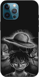 Apple iPhone 12 Pro Max - Σχέδιο One Piece Advanced Conquerors (Μαύρη Σιλικόνη)