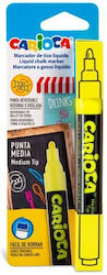 Carioca Marker Yellow Blackboard Liquid Chalk for Glass