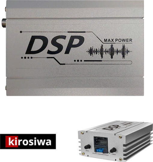 Kirosiwa Amplificator Auto 4 Canale DSP