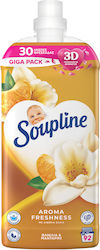 Soupline Condensed Fabric Softener Aroma Freshness Βανίλια & Μανταρίνι 92 Measuring Cups