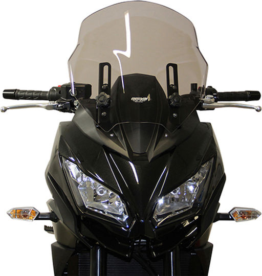 MRA Motorcycle Windshield & Windscreen Tinted Visor for Kawasaki Versys 650